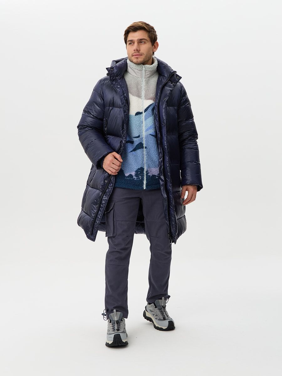 Пальто пуховое мужское Remington DOW3 Hydron Blue