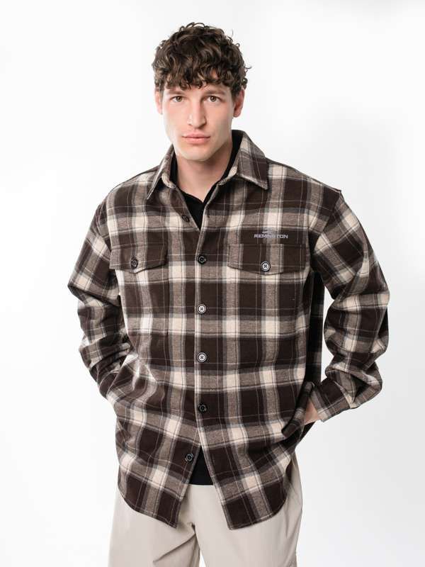 Рубашка мужская Remington Cell Burgundy