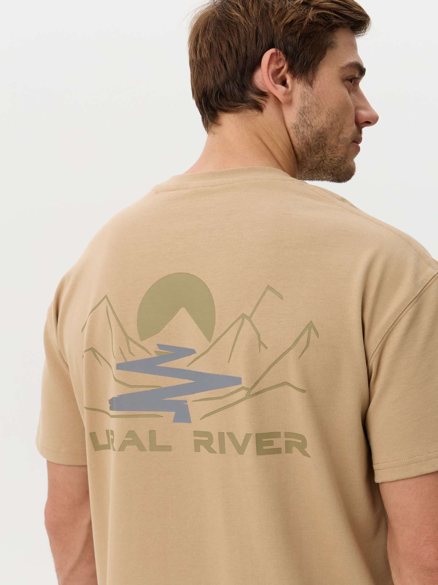 Футболка мужская Remington Casual Beige