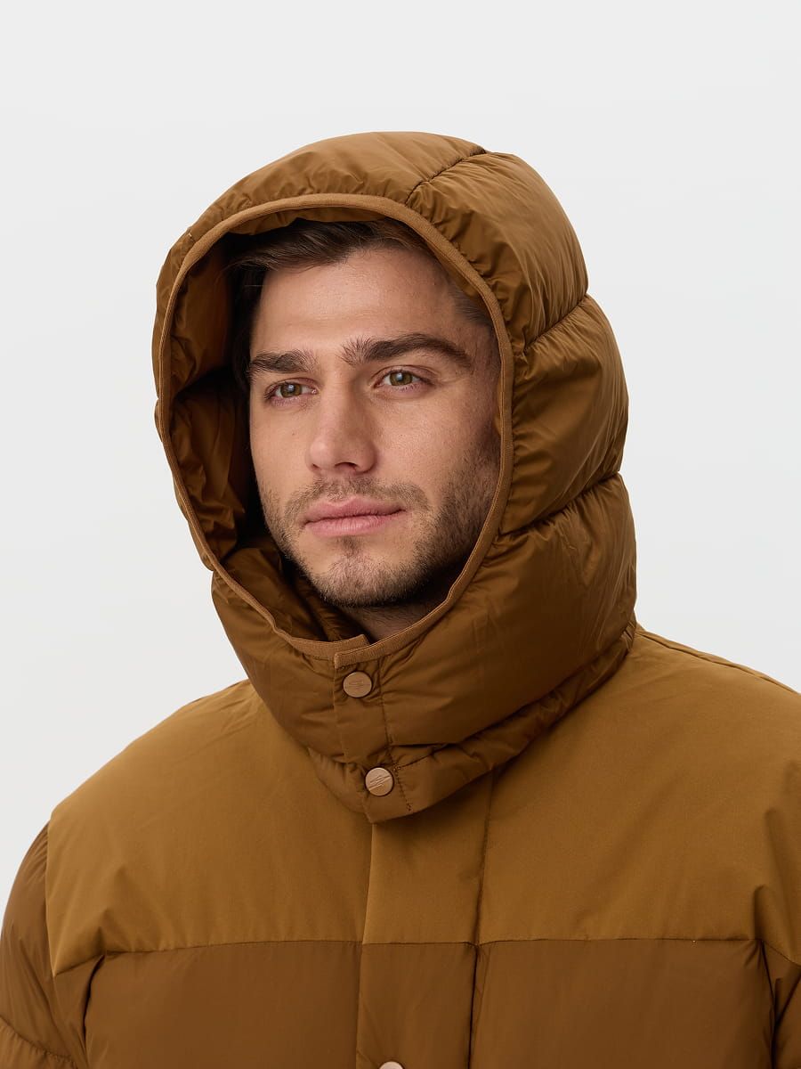 Пальто пуховое мужское Remington DOW2 Anthracene Brown