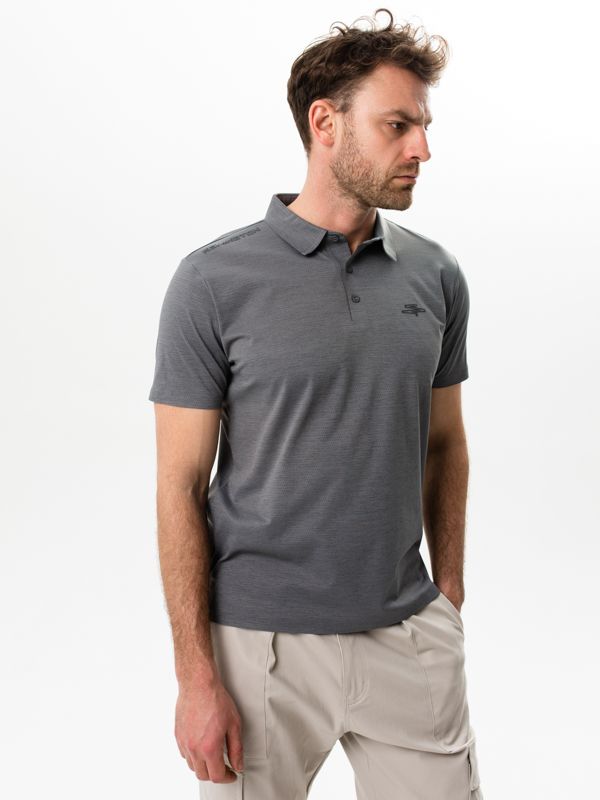 Футболка поло мужская Remington Polo Comfort Gray