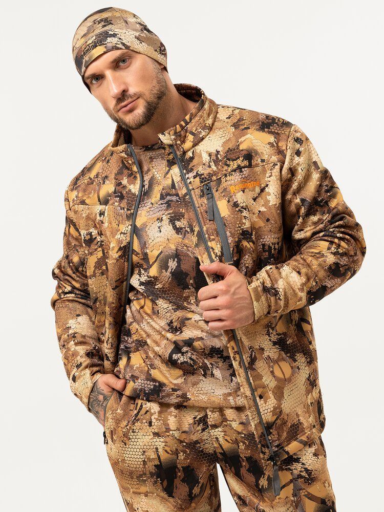 Толстовка Remington Polar Dream FIT Yellow Waterfowl Honeycombs