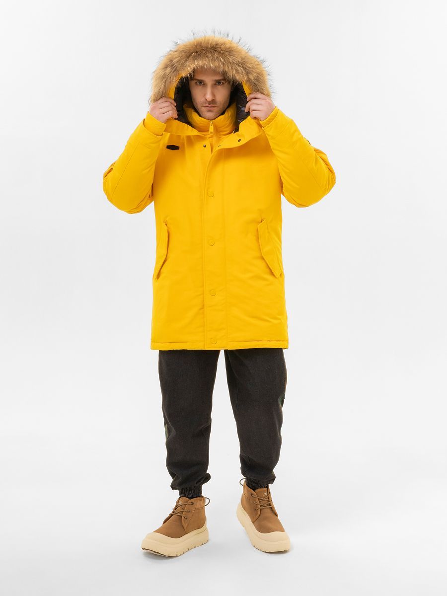 Куртка парка мужская Remington WM1 Yellow