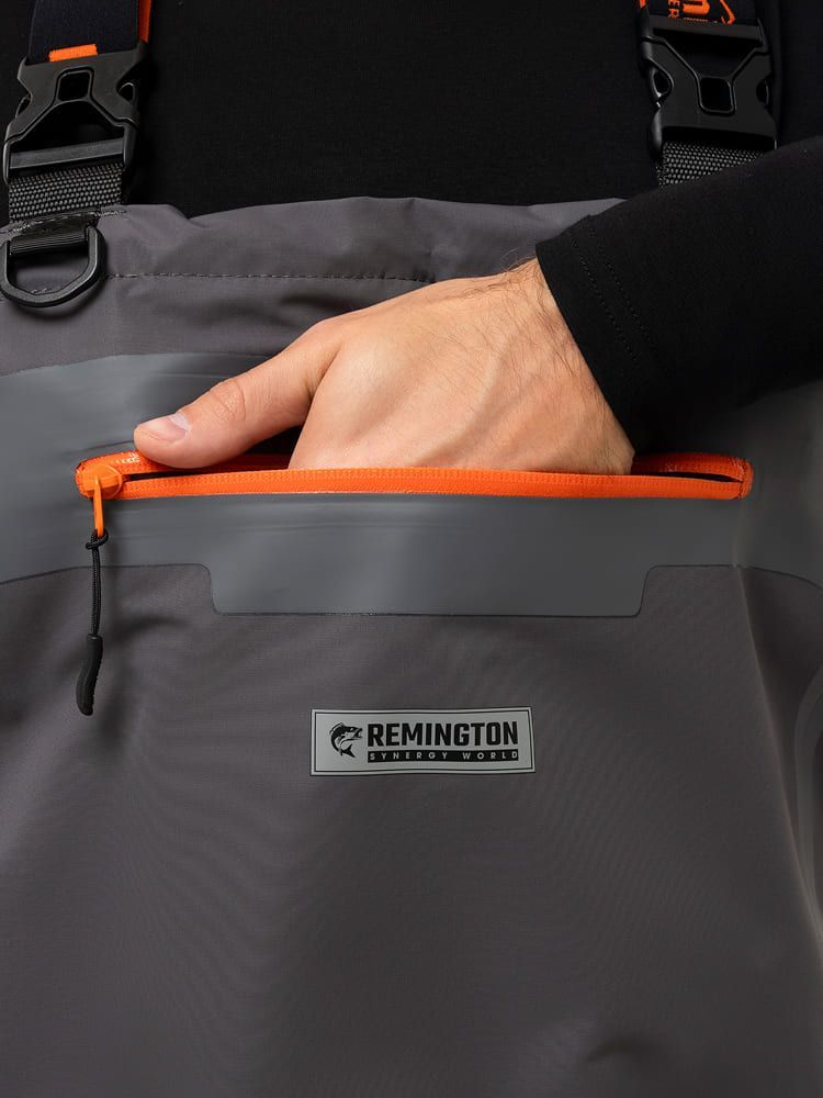 Рыболовные вейдерсы Remington Fishing with boots Royal Fish II Grey / Black