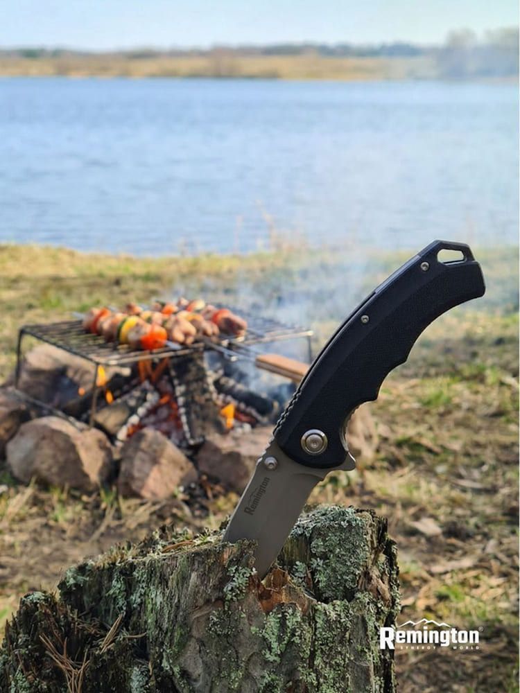 Нож складной туристический Remington Dash Black