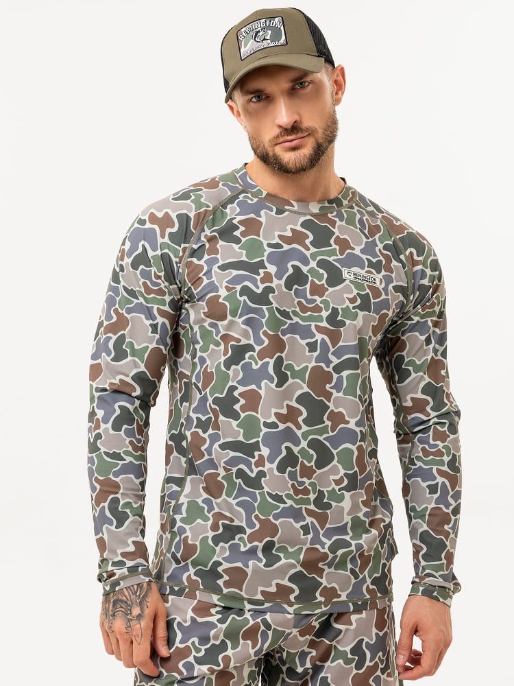 Лонгслив (джерси) Remington с длинным рукавом Fishing Кaleidoscope