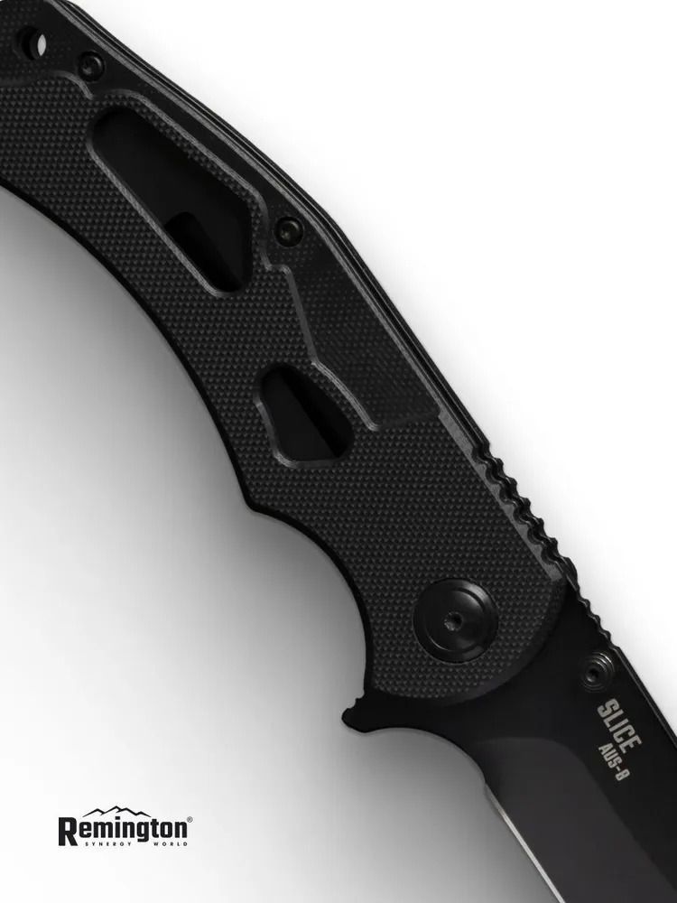 Нож складной туристический Remington Slice Black