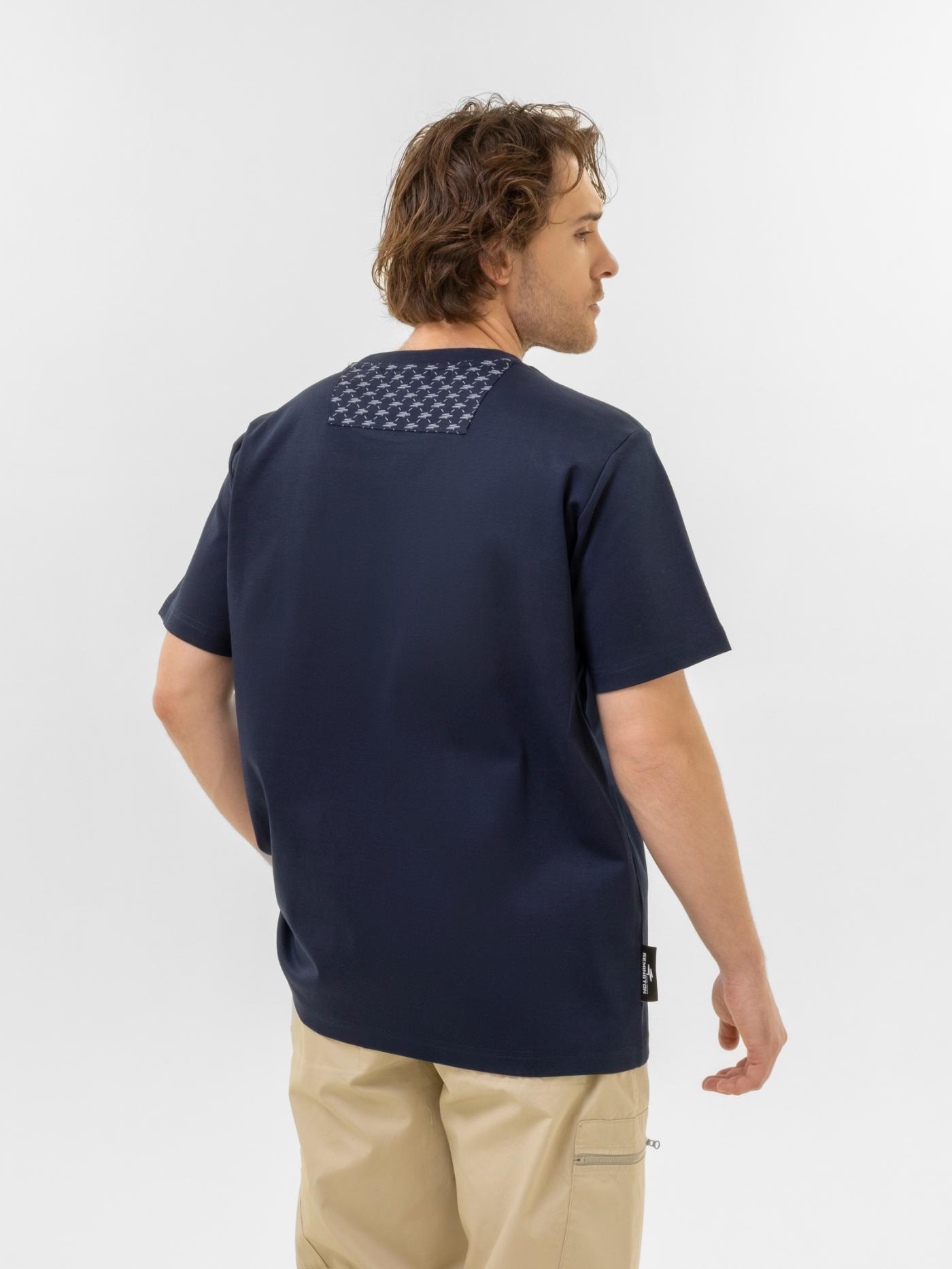 Футболка мужская Remington Casual Logo Dark Blue