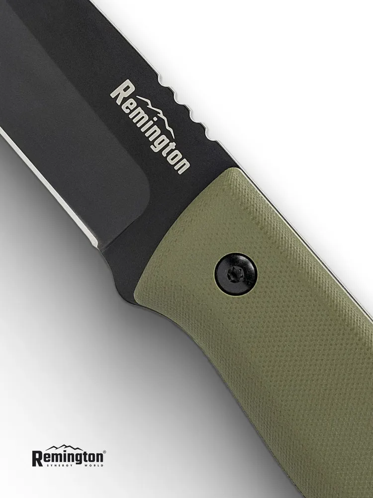 Нож туристический с фикс. лезвием Remington Sentinel Dark Green