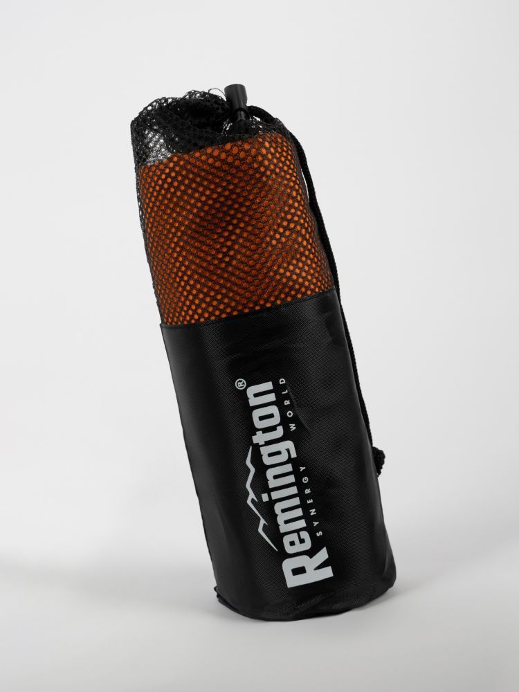 Полотенце Remington из микрофибры, 150*75 см, цвет оранжевый, в сетчатом мешке