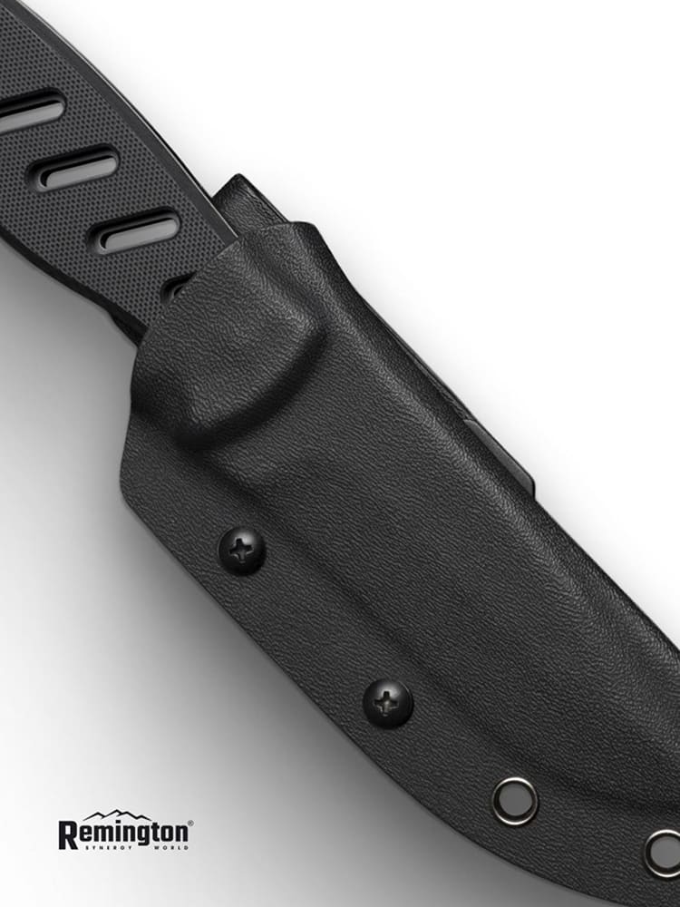 Нож туристический с фикс. лезвием Remington Bulwark Black