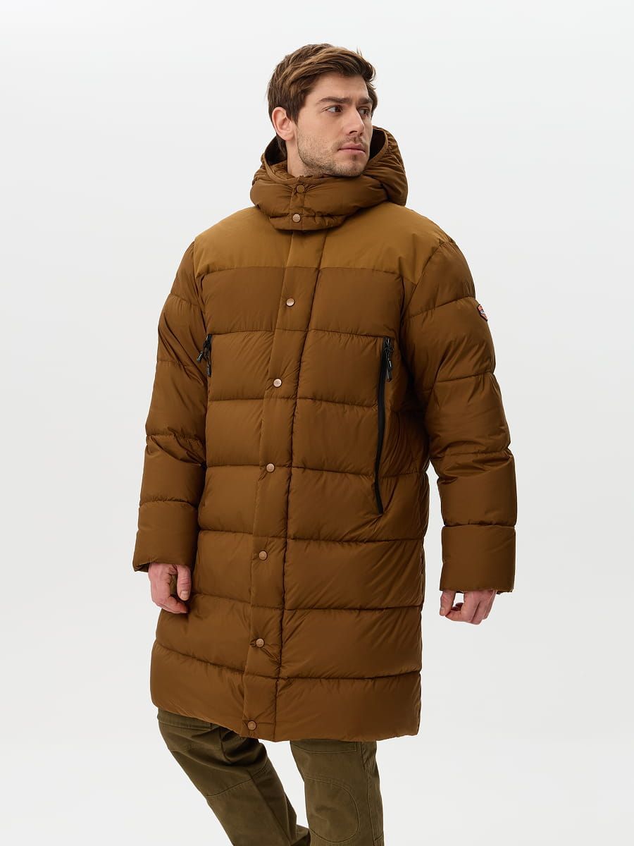Пальто пуховое мужское Remington DOW2 Anthracene Brown