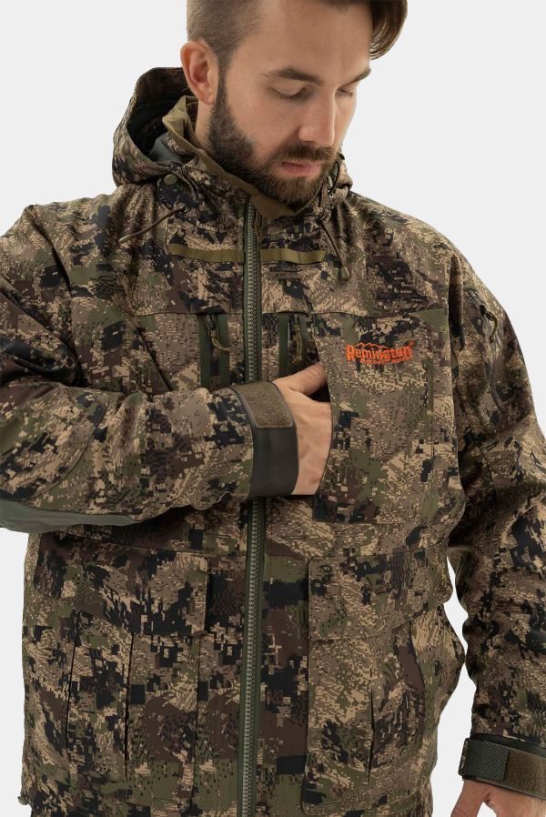 Зимний костюм для охоты Remington 3 в 1 Blizzard Green Forest