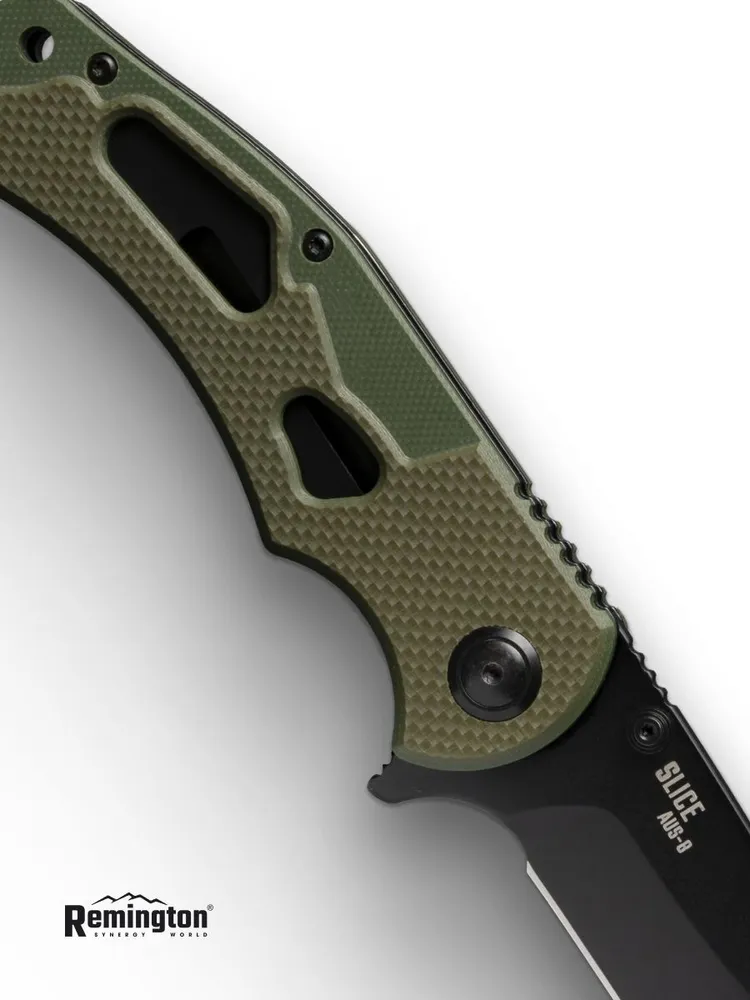 Нож складной туристический Remington Slice Dark Green