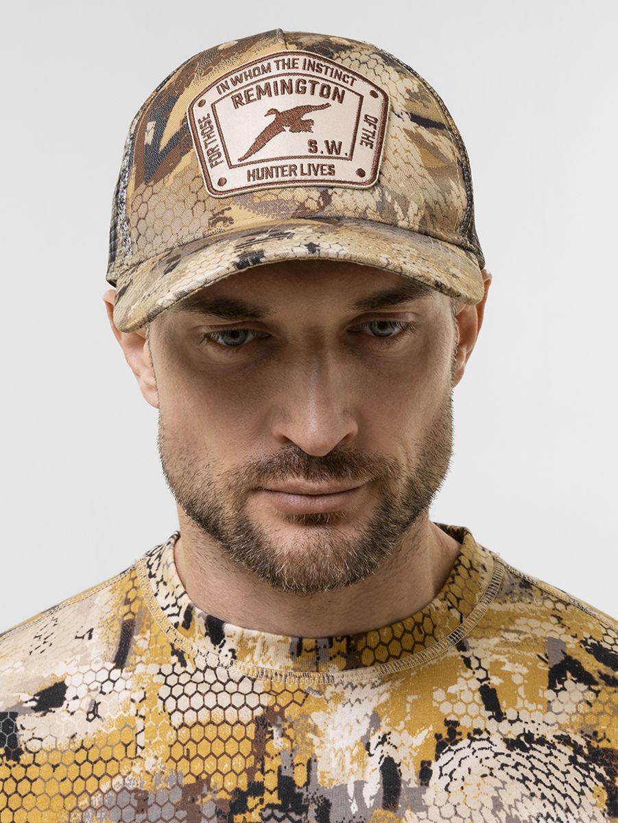 Бейсболка Remington Mesh Yellow Waterfowl Honeycombs