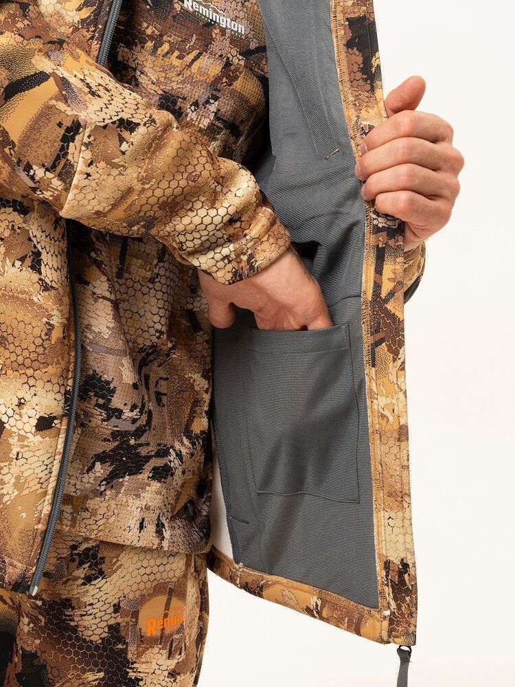 Толстовка Remington Polar Dream FIT Yellow Waterfowl Honeycombs