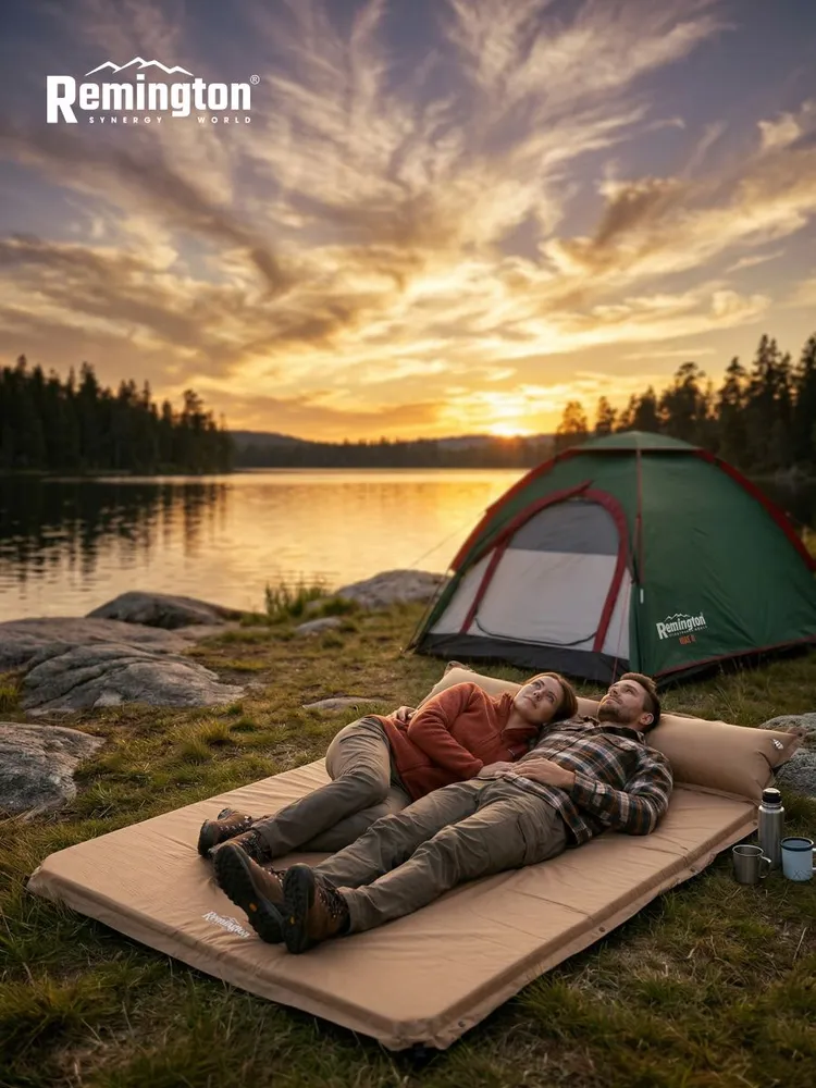 Самонадувающийся коврик Remington 192x132x5 (светло-бежевый)