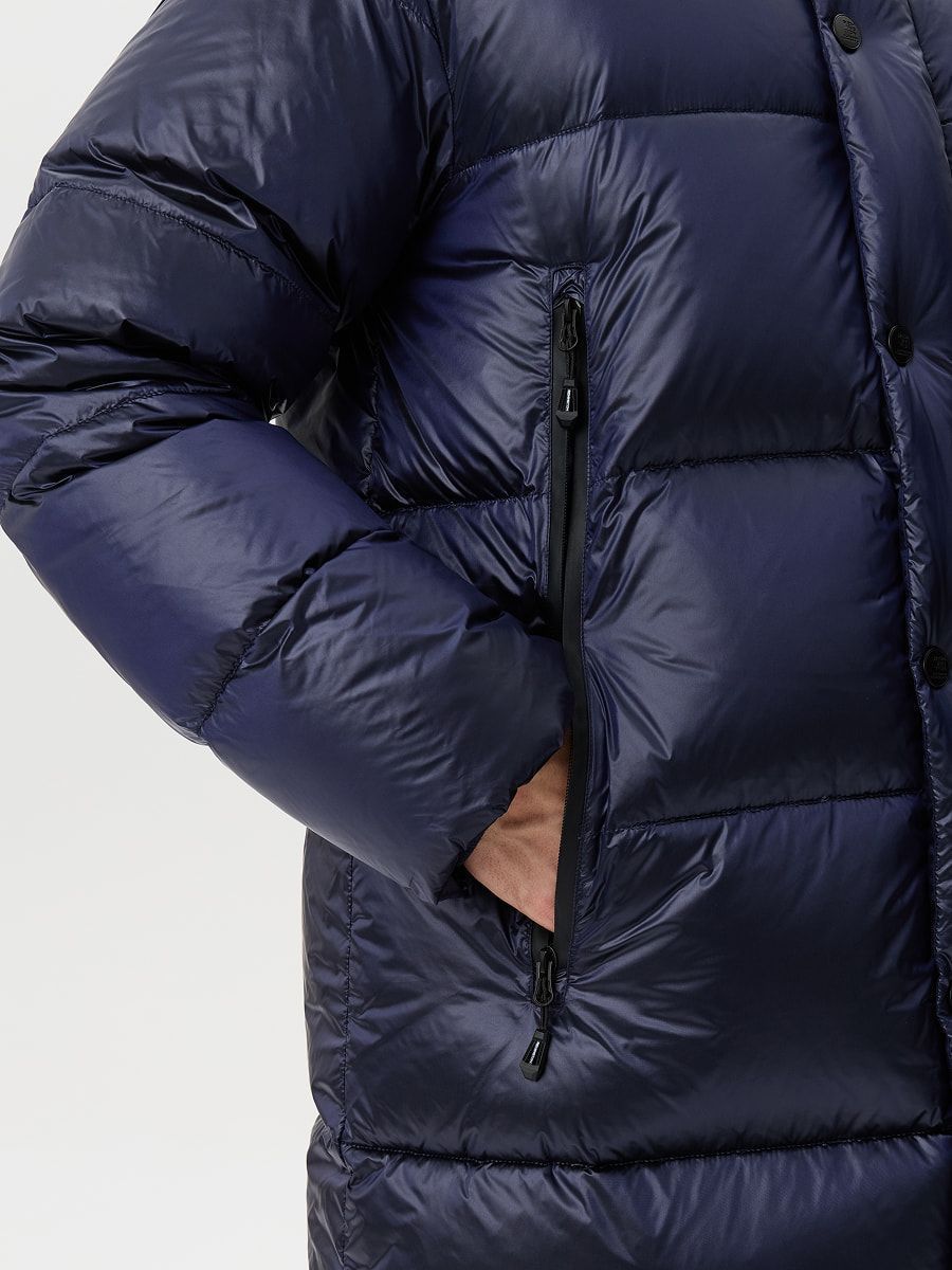 Пальто пуховое мужское Remington DOW3 Hydron Blue