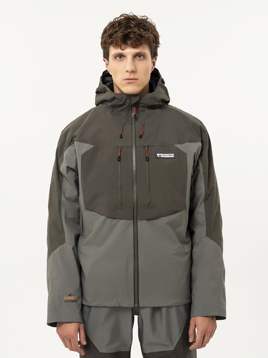 Куртка рыболовная демисезонная Remington Fishing Rivers Black/Grey