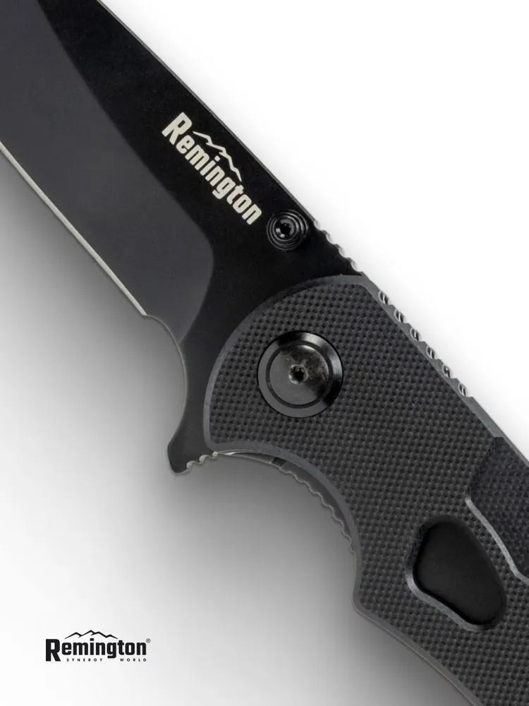 Нож складной туристический Remington Slice Black