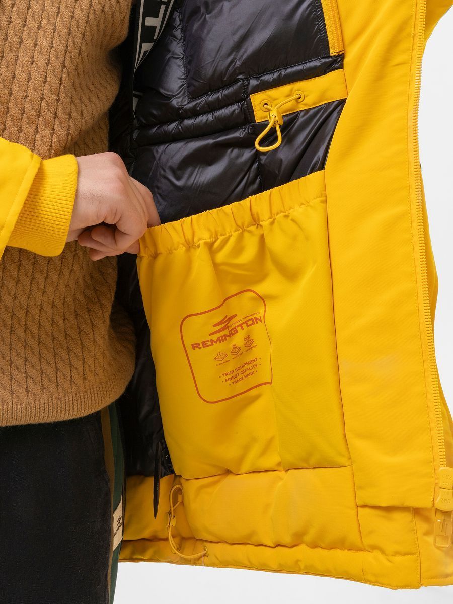 Куртка парка мужская Remington WM1 Yellow