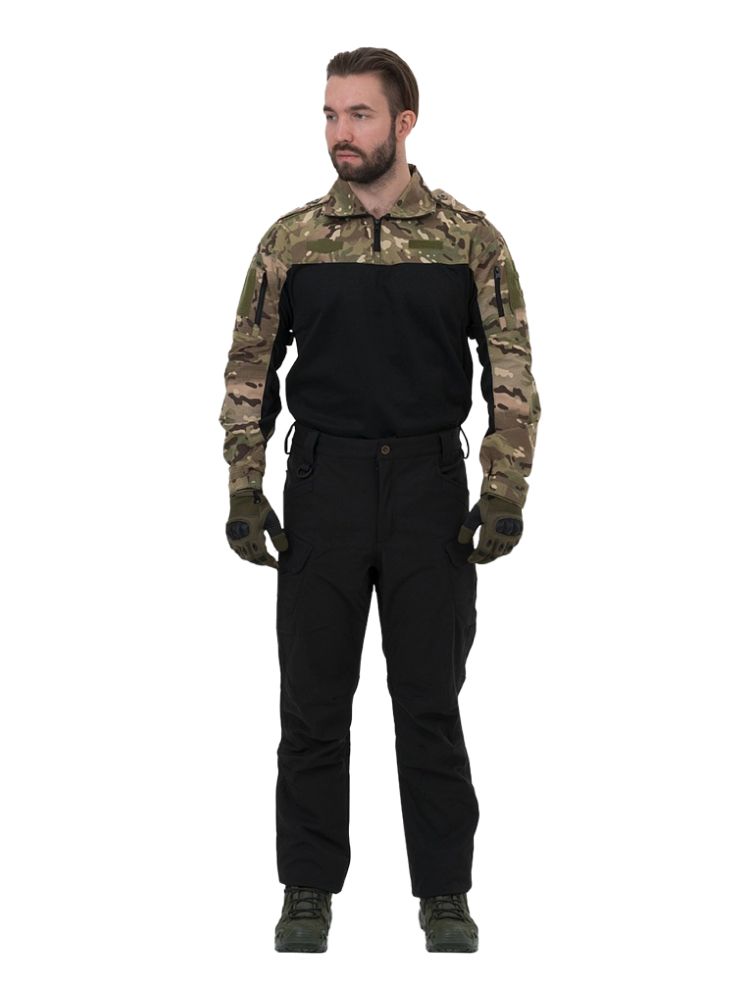 Лонгслив Remington Tactical Frog Long Sleeve Zipper Collar CP