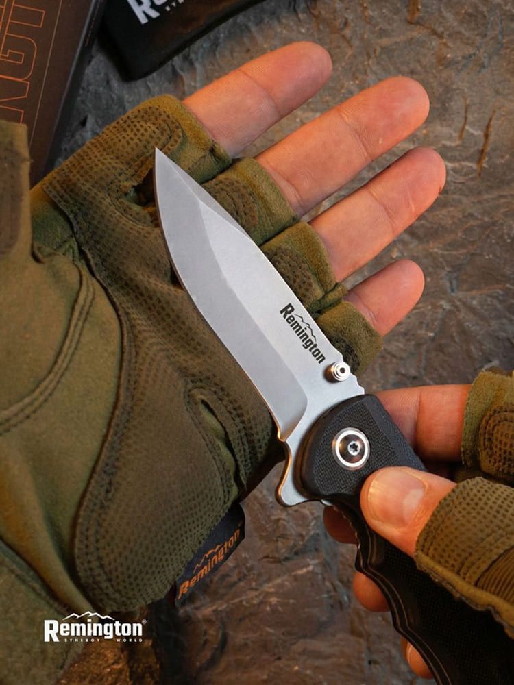 Нож складной туристический Remington Dash Black
