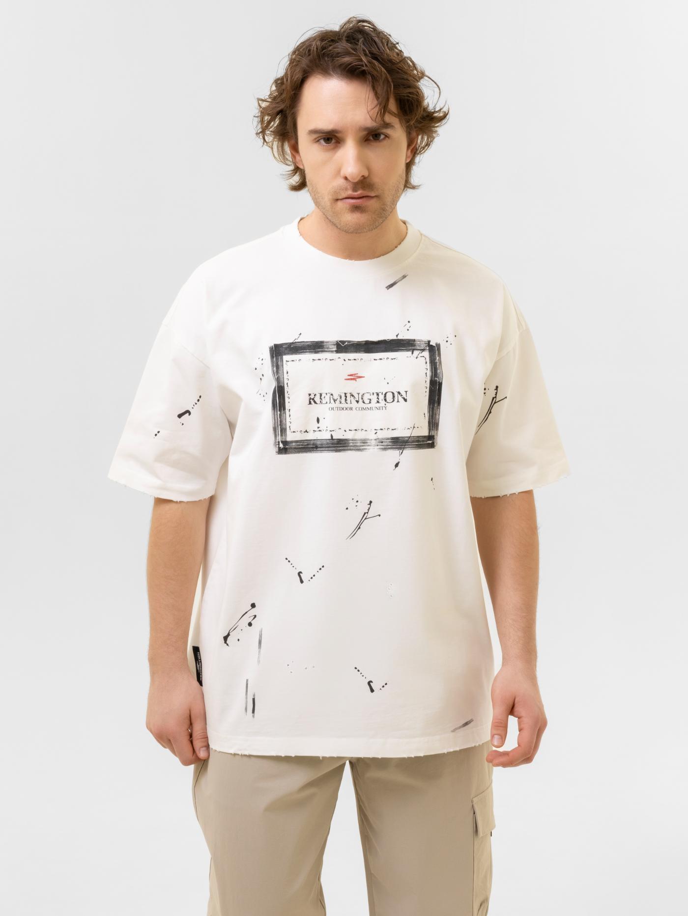 Футболка мужская Remington Abstract Impulse White