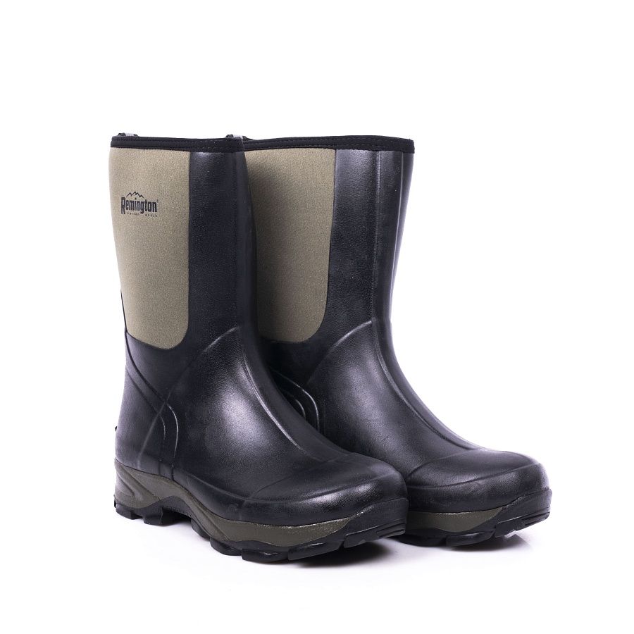 Сапоги для рыбалки демисезонные Remington Men Ballute Boots Black / Green