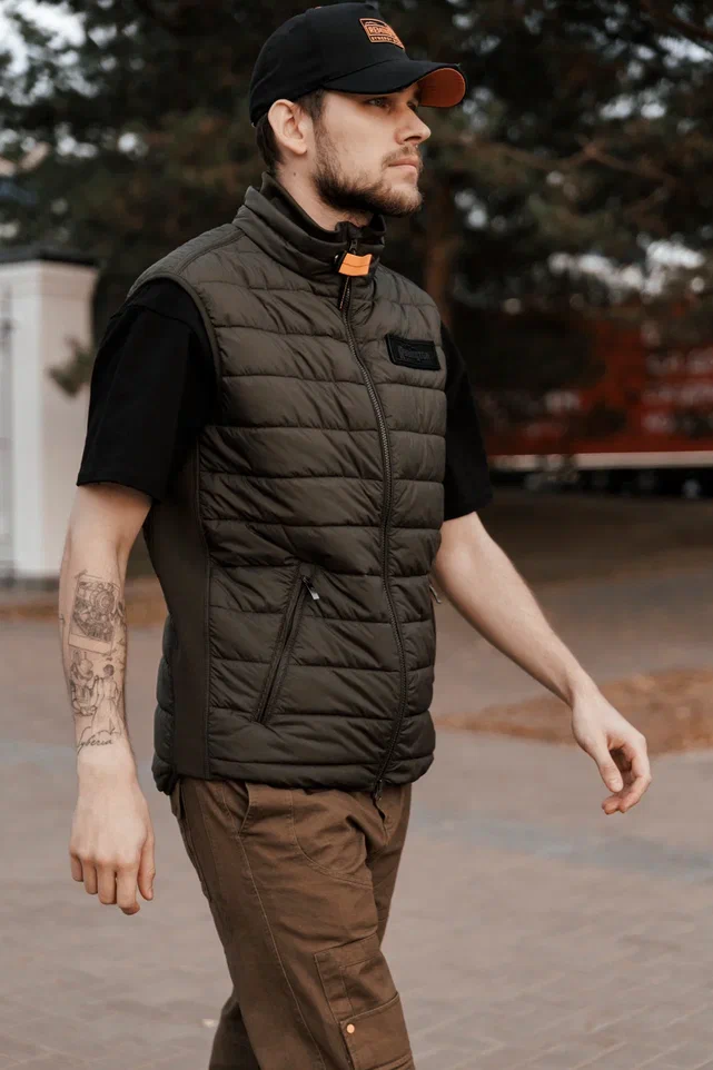 Утеплённый жилет Remington Equinox Olive: комфорт и функциональность для межсезонья