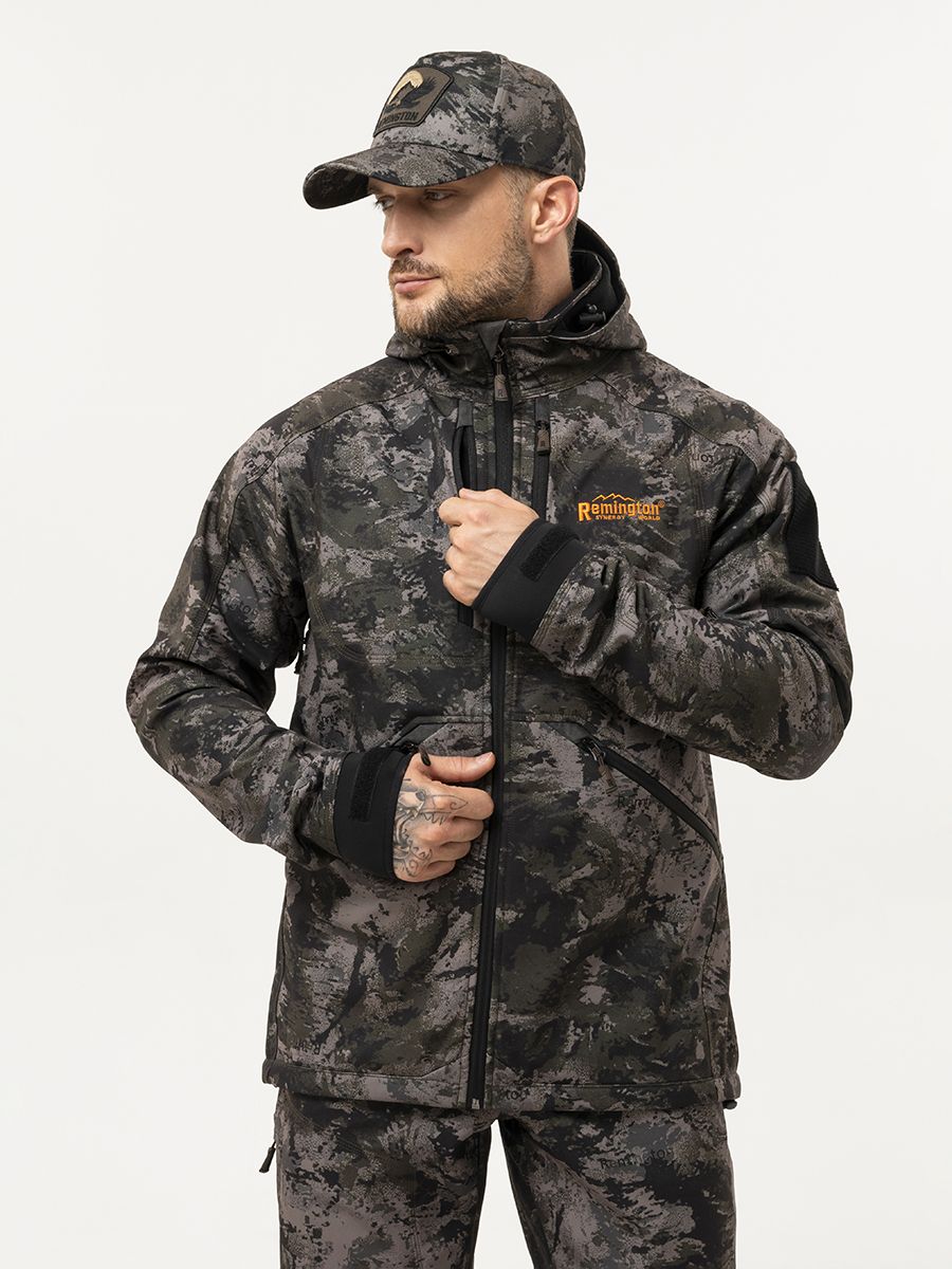Демисезонный костюм для охоты Remington Himalayan Black Camo