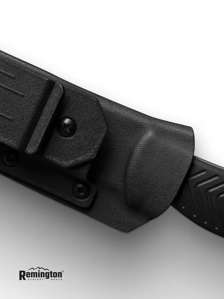 Нож туристический с фикс. лезвием Remington Pillar Black