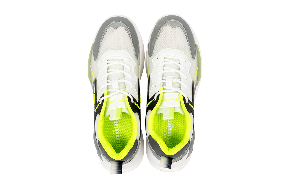 Кроссовки мужские Remington Fleet II grey/lemon, фото, цена