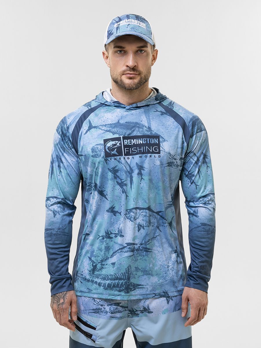 Футболка (джерси) Remington Fishing Breeze Blue