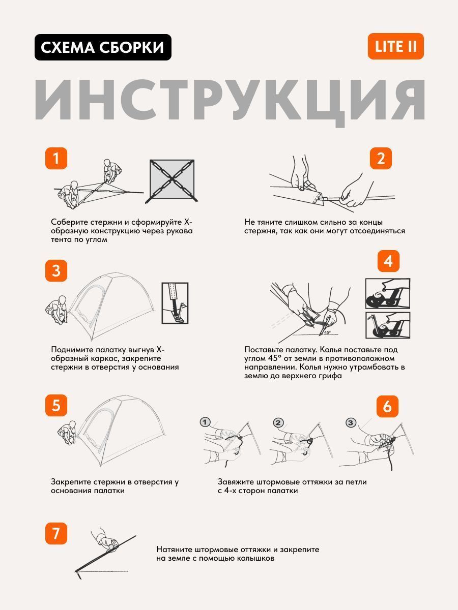 Палатка туристическая 2-местная Remington Lite II Dark green