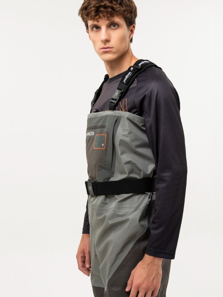 Рыболовные вейдерсы забродные Remington Fishing Rivers Black / Grey