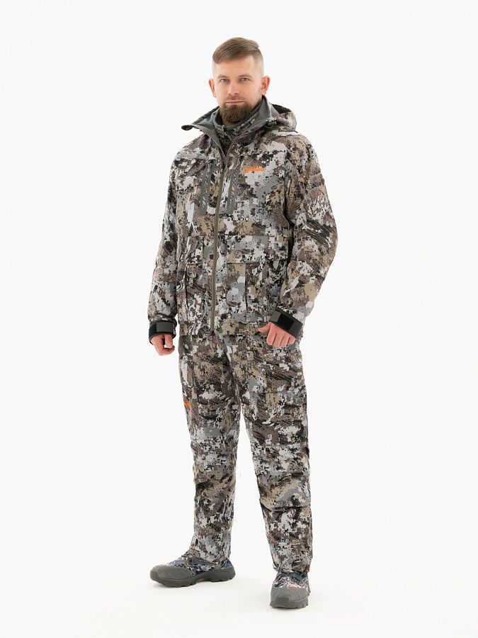 Зимний костюм для охоты Remington 3 в 1 Carpathians Winter forest