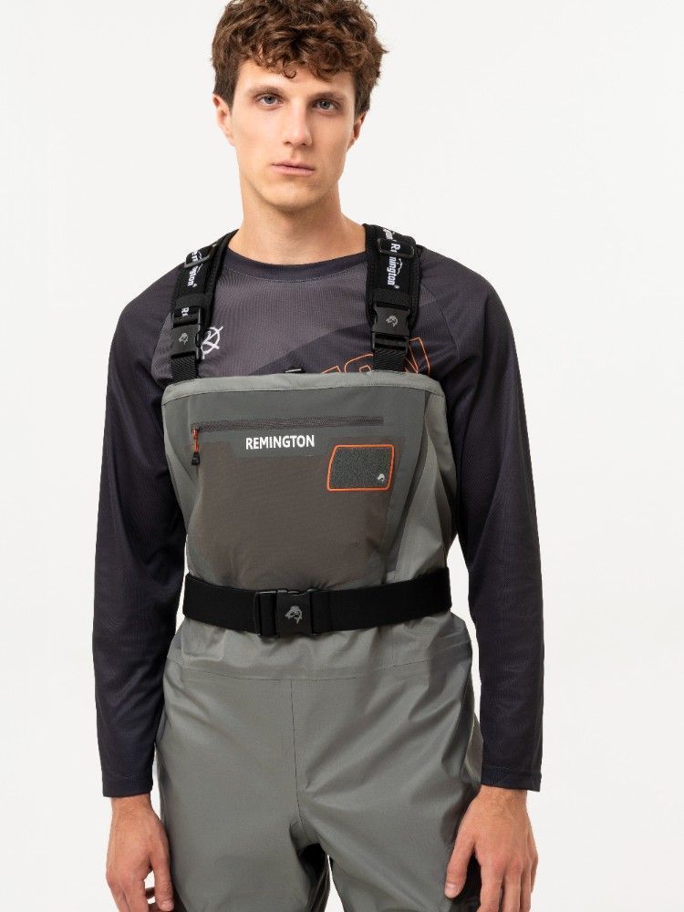 Рыболовные вейдерсы забродные Remington Fishing Rivers Black / Grey