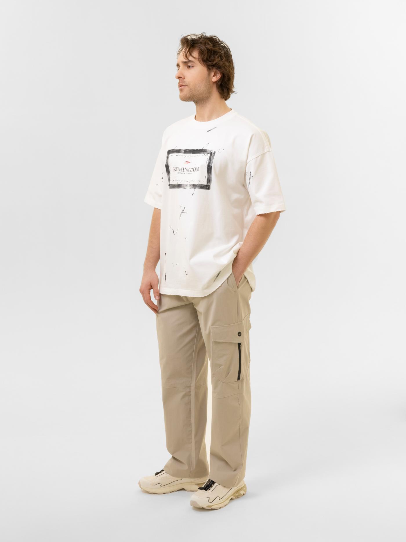 Футболка мужская Remington Abstract Impulse White