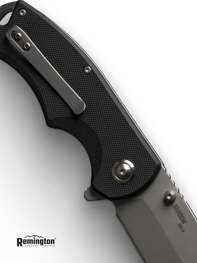 Нож складной туристический Remington Shadow Black