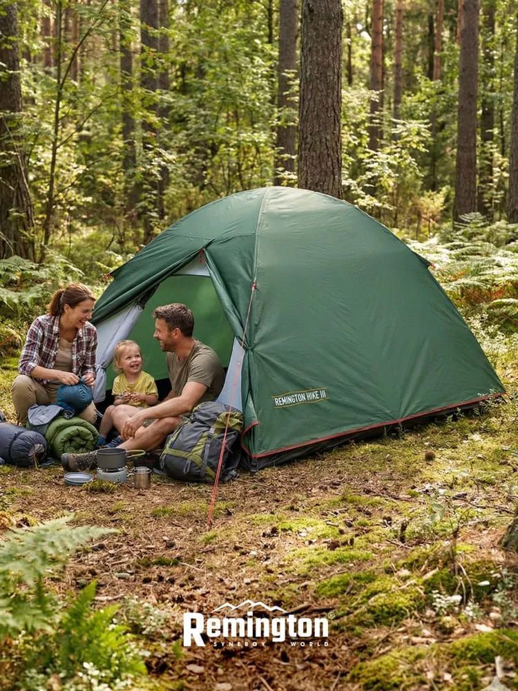 Палатка туристическая Remington Hike III, 3-х местная