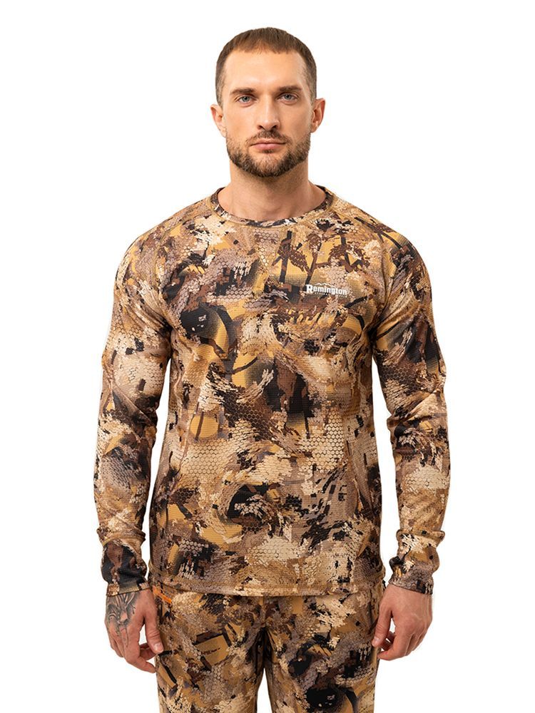 Футболка Remington Blend Shirt Yellow Waterfowl Honeycombs