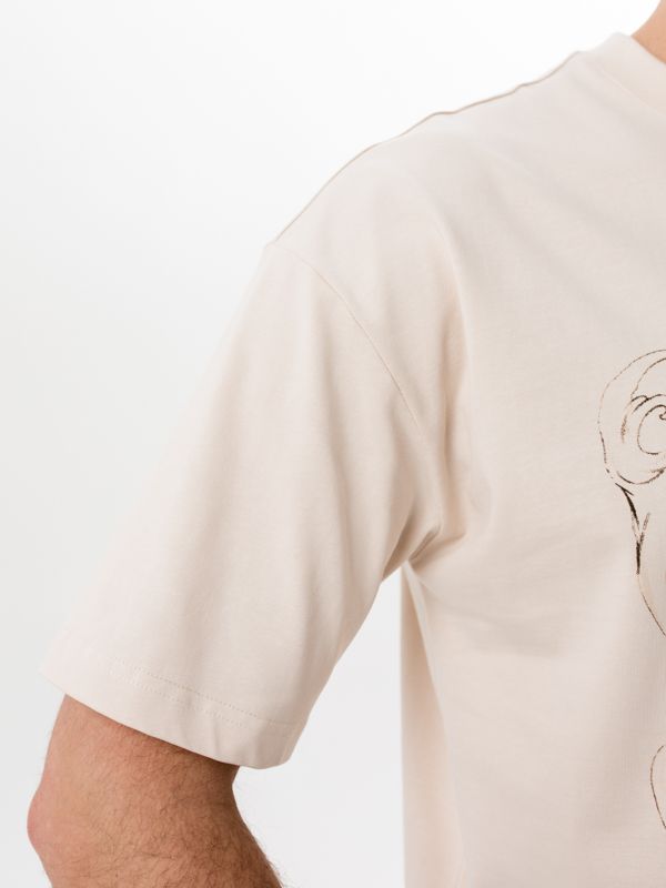 Футболка мужская Remington Fish Beige