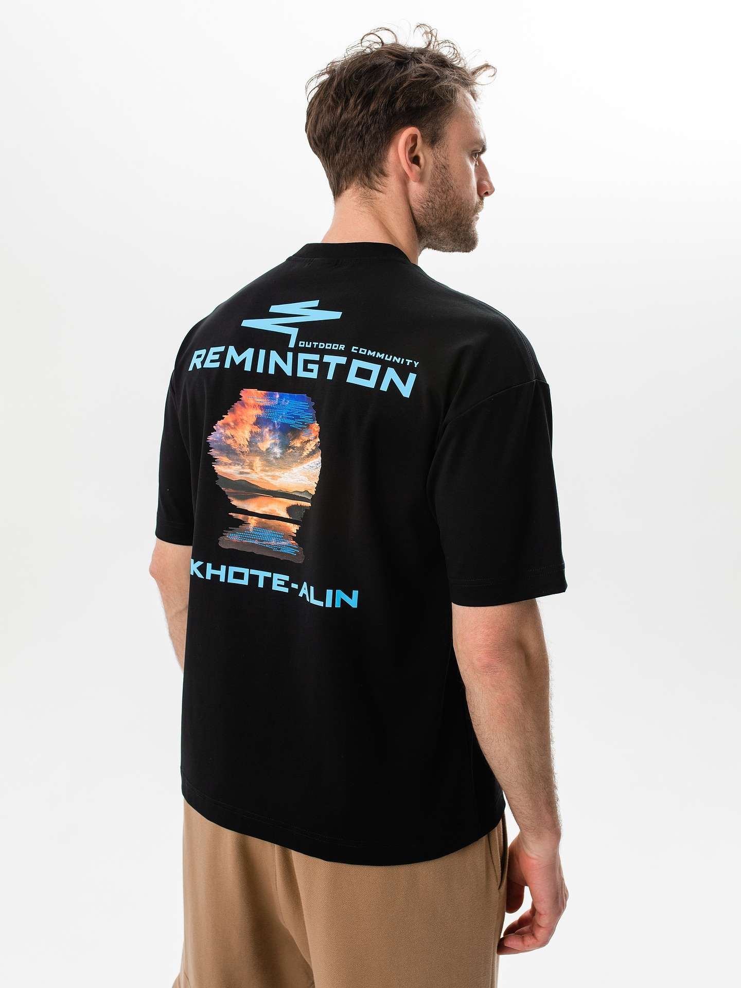 Футболка мужская Remington Sunset View Black