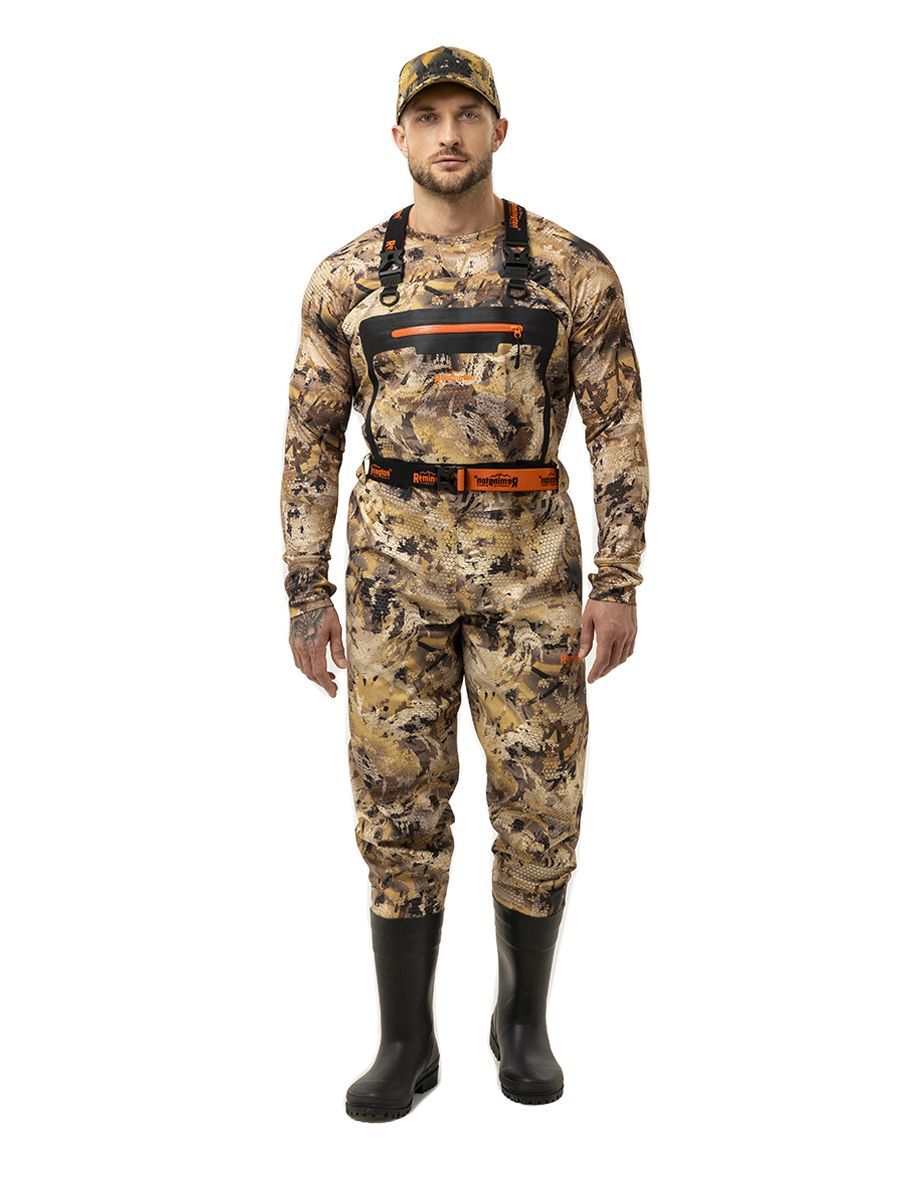 Вейдерсы Remington Rainstorm with boots Yellow Waterfowl Honeycombs