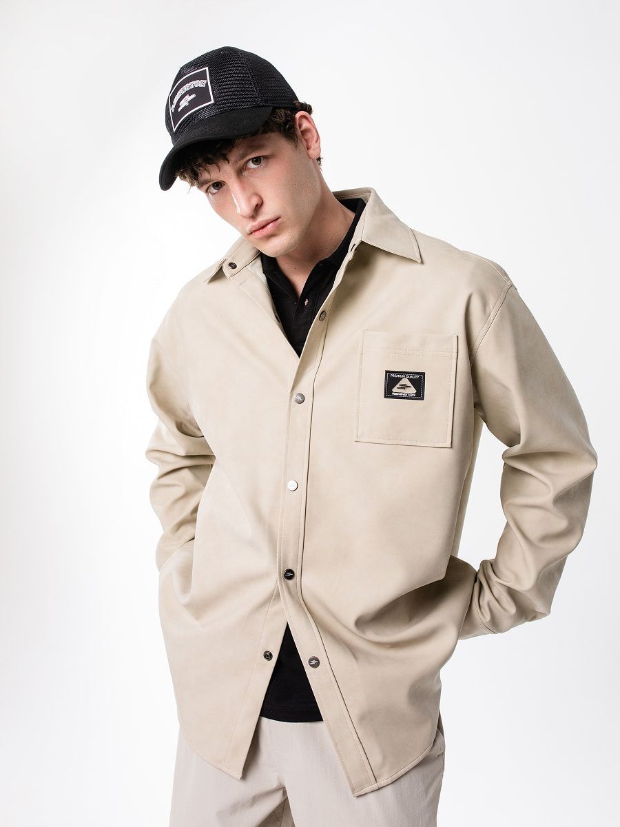 Куртка-рубашка мужская Remington Sandy Light Beige
