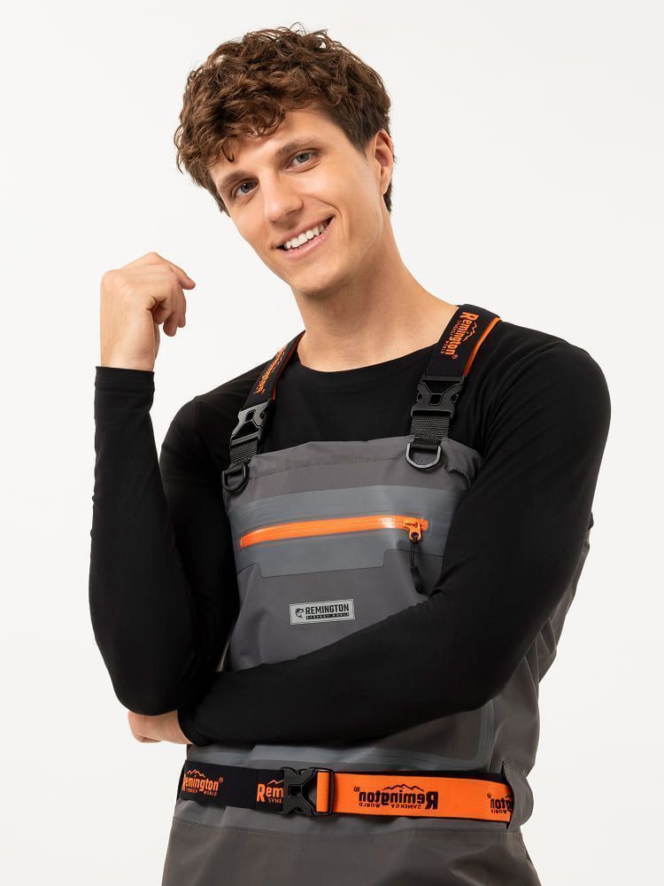 Рыболовные вейдерсы  Remington Fishing with boots Royal Fish II Grey / Black