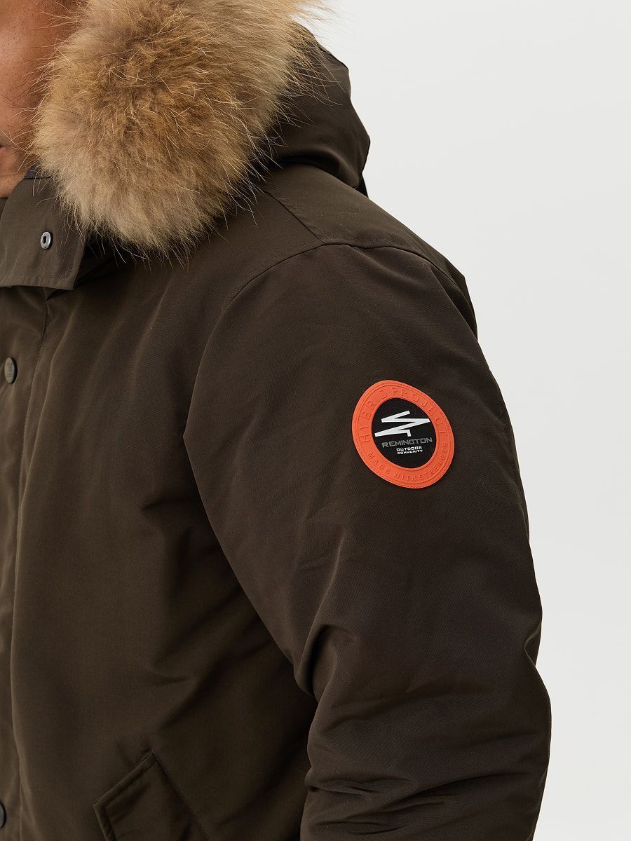 Куртка парка мужская Remington WM1 Brown