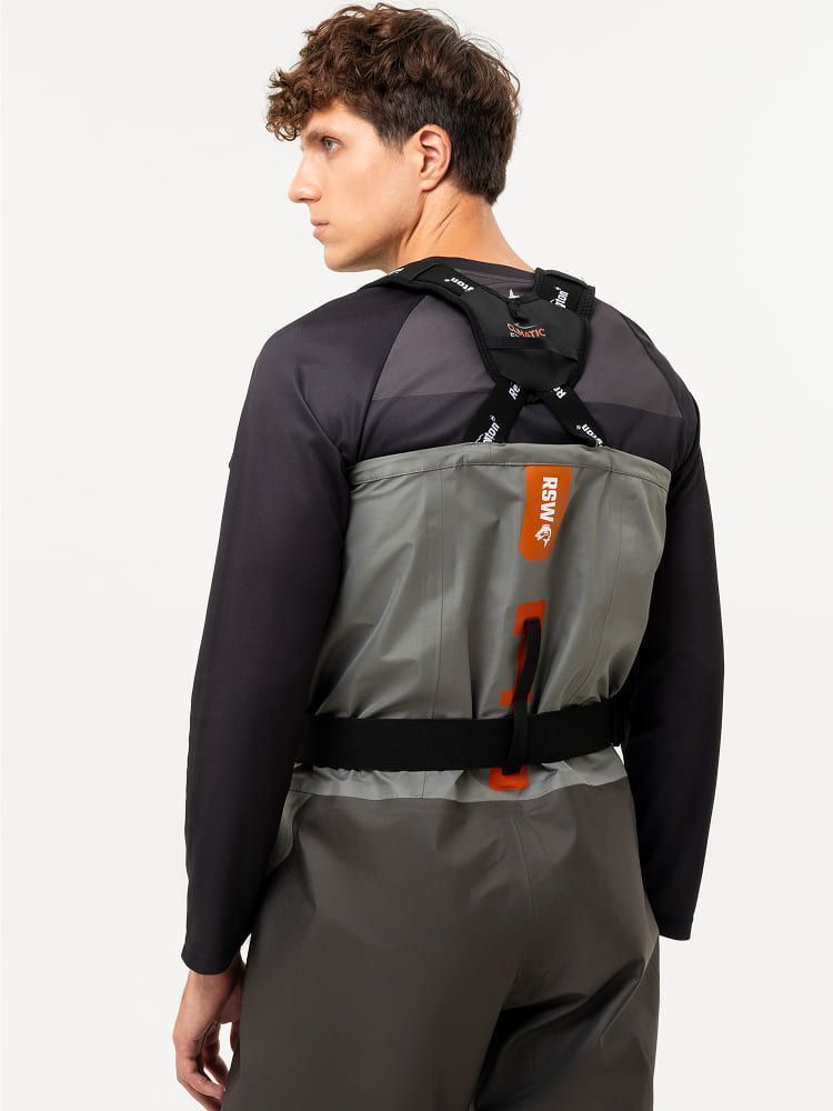 Рыболовные вейдерсы забродные Remington Fishing Rivers Black / Grey