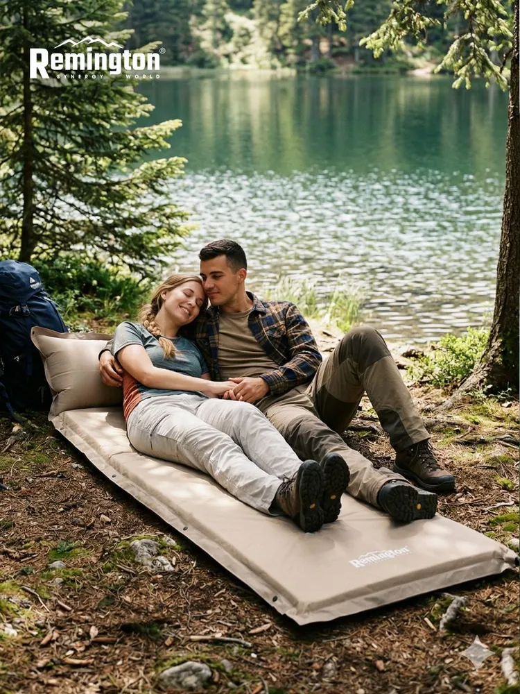 Самонадувающийся коврик Remington 192x60x5 (бежевый)